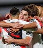 Todo River festeja el éxito ante Liga de Quito.