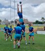 Entrenamiento de Los Pumas en Australia. (Fuente: Twitter Los Pumas)