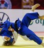 Paula Pareto, en Budapest. (Fuente: International Judo Federation)