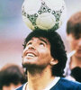 Diego Maradona, amigo de la pelota.