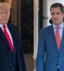 Trump recibió a Guaidó en la Casa Blanca en febrero de este año.  (Fuente: EFE)