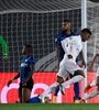 Rodrygo anota el 3-2 de Real Madrid sobre Inter. (Fuente: AFP)