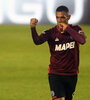 Pepe Sand, goleador de Lanús. (Fuente: Fotobaires)