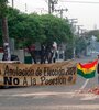 Bloqueos y protesta de la derecha en Santa Cruz de la Sierra (Fuente: EFE)