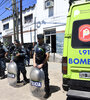 La comisaría 3ª de Transradio, en Camino de Cintura 6080 y al lado el cuartel de Bomberos.  (Fuente: Télam)