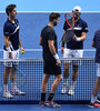 El saludo en la red tras el abandono de Marcel Granollers. (Fuente: AFP)