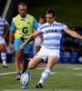 Nicolás Sánchez, otra vez el héroe de Los Pumas frente a Australia. (Fuente: AFP)