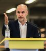 Horacio Rodríguez Larreta, jefe de Gobierno, incluyó el impuesto en el Presupuesto 2021. (Fuente: Télam)