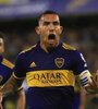 Carlos Tevez, capitán de Boca.