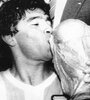 Maradona y la Copa del Mundo, su mayor logro como futbolista.