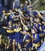 El título de Boca provocó alegría también a otros planteles del fútbol argentino. (Fuente: NA)