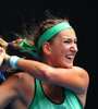 La bielorrusa Azarenka y un pedido de cordura. (Fuente: AFP)