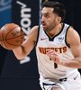 Facundo Campazzo se lució en el triunfo de Denver. (Fuente: AFP)