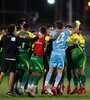 Defensa y Justicia festeja su pasaje a la final de la Sudamericana. (Fuente: AFP)