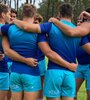 Ultima práctica de Los Pumas 7s en Pinamar. (Fuente: Prensa UAR)