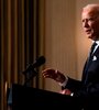 Biden dio un discurso sobre temas ambientales durante un evento en la Casa Blanca. (Fuente: AFP)