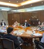 Pleno de ministros económicos y técnicos en la reunión en Hacienda