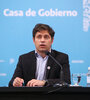 El gobernador de la provincia de Buenos Aires, Axel Kicillof, aseguró que "el regreso a las clases no está supeditado a la vacunación" y destacó que el primer paso será "vacunar a población de riesgo de las escuelas". (Fuente: Télam)