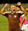 Juan Manuel "Chocho" Llop, DT de Platense. (Fuente: Prensa Platense)