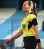 Mariana de Almeida fue la primera árbitra asistente argentina en la Copa Libertadores. (Fuente: NA)