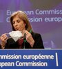 Stella Kyriakides, comisaria de Salud de la Unión Europea carga contra AstraZeneca. (Fuente: AFP)