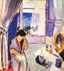 Woman Reading at a Dressing Table, Henri Matisse, 1919.