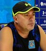 Vázquez, ahora ex DT del Celeste del Sur. (Fuente: Prensa Estudiantes (RC))