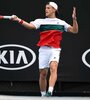 Diego Schwartzman, en Melbourne. (Fuente: AFP)