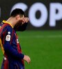 Messi no pudo festejar en su partido número 900 entre Barcelona y Selección. (Fuente: EFE)