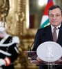 Draghi anunció su gabinete pero aún resta la jura y la confirmación del Congreso.  (Fuente: AFP)