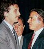 Macri y Menem. Para los ceos, Cambiemos fue una experiencia noventista moderna, que no terminó bien. 