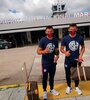 Los hermanos Romero estarán desde el inicio en el Minella. (Fuente: Prensa San Lorenzo)