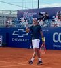 Federico Coria, hermano del "Mago" Guillermo, festeja en el Kempes. (Fuente: Prensa Córdoba Open)