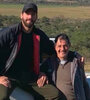 Alisson y su padre, José Agostinho Becker, un amante del buceo.