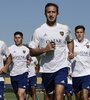 El plantel de Boca se prepara para el partido del domingo ante Sarmiento.  (Fuente: Prensa Boca)