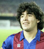 Diego Maradona, en su paso por el Barcelona entre 1982 y 1984. (Fuente: FC Barcelona)