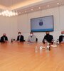 Los dirigentes de la Liga Profesional se reunieron con autoridades de Ciudad. (Fuente: NA)