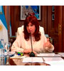 Cristina Kirchner hizo su alegato en la causa dólar futuro. Los jueces de la Cámara de Casación no le permitieron que les hablara cara a cara en el Tribunal, pero eso no le impidió decirles que el expediente "es un leading case de lawfare".