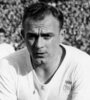 Alfredo Di Stéfano, con la casaca del Real Madrid.