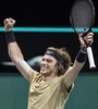 Andrey Rublev viene de ganar el domingo el torneo de Rotterdam. (Fuente: AFP)