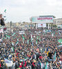 Manifestación en Idlib, última gran región de Siria controlada por grupos rebeldes y yihadistas.  (Fuente: AFP)