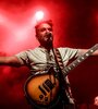 Juan Pablo Fernández agradeció la ola de amor que llegaba desde los rings-burbuja. (Fuente: Télam)