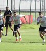 El plantel de River se entrenó en Ezeiza. (Fuente: Prensa River)