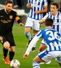 Messi le metió dos a Real Sociedad en la goleada de Barcelona. (Fuente: EFE)