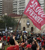 El Parque a la Bandera fue el lugar de encuentro de personas y organizaciones. (Fuente: Andres Macera)