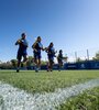 Las jugadoras de Boca, últimas campeons, se preparan para el debut. (Fuente: Prensa Boca Juniors)