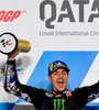 Maverick Viñales logró un triunfo espectacular en la primera carrera de la temporada. (Fuente: EFE)