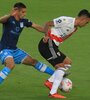 Racing fue muy aplicado para marcar y evitar otra goleada ante River. (Fuente: NA)