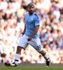 Agüero, máximo goleador histórico de Manchester City. (Fuente: NA)