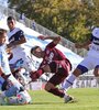 El arquero de Gimnasia Tomás Durso tuvo su debut en Primera. (Fuente: Noticias Argentinas)